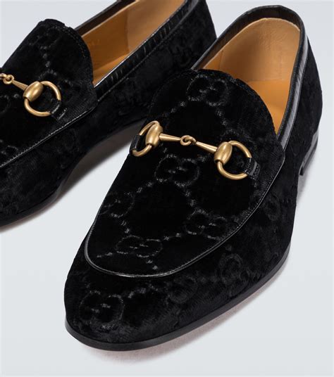 gucci blazer velvet|Gucci black velvet loafers.